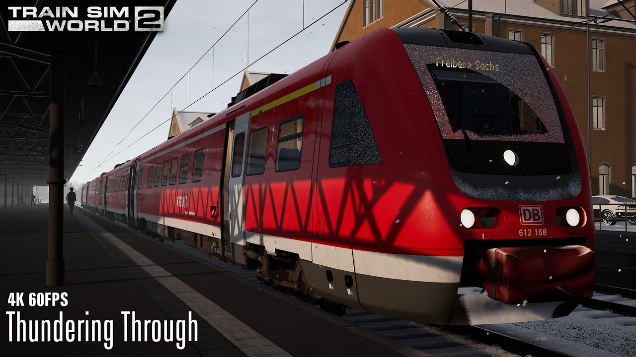 Thundering Through - Tharandter Rampe - BR 612 - Train Sim World 2