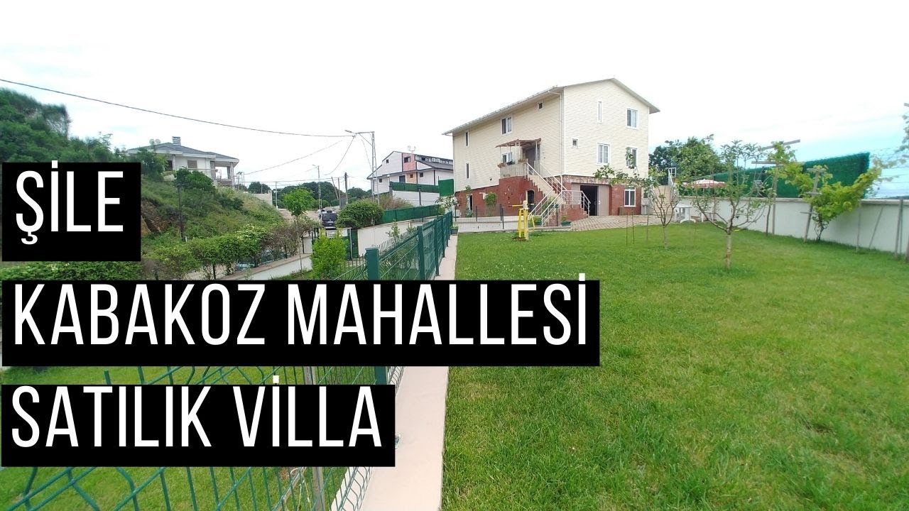 Şile Kabakoz Mahallesi 4+2 Satılık Müstakil Villa