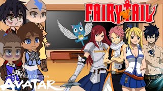 : Avatar The Legend of Aang react to Fairytale#1/?||Gacha Life||