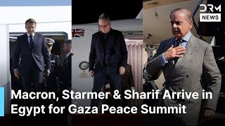 MUST WATCH: Macron, Starmer, Merz \& Sharif Arrive in Egypt for Gaza Peace Summit | AC1B