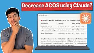 How to use Claude to fix high ACOS campaigns.