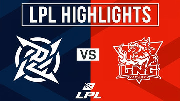 NIP vs LNG Highlights ALL GAMES | LPL 2025 Split 3 | Ninjas in Pyjamas vs LNG Esports