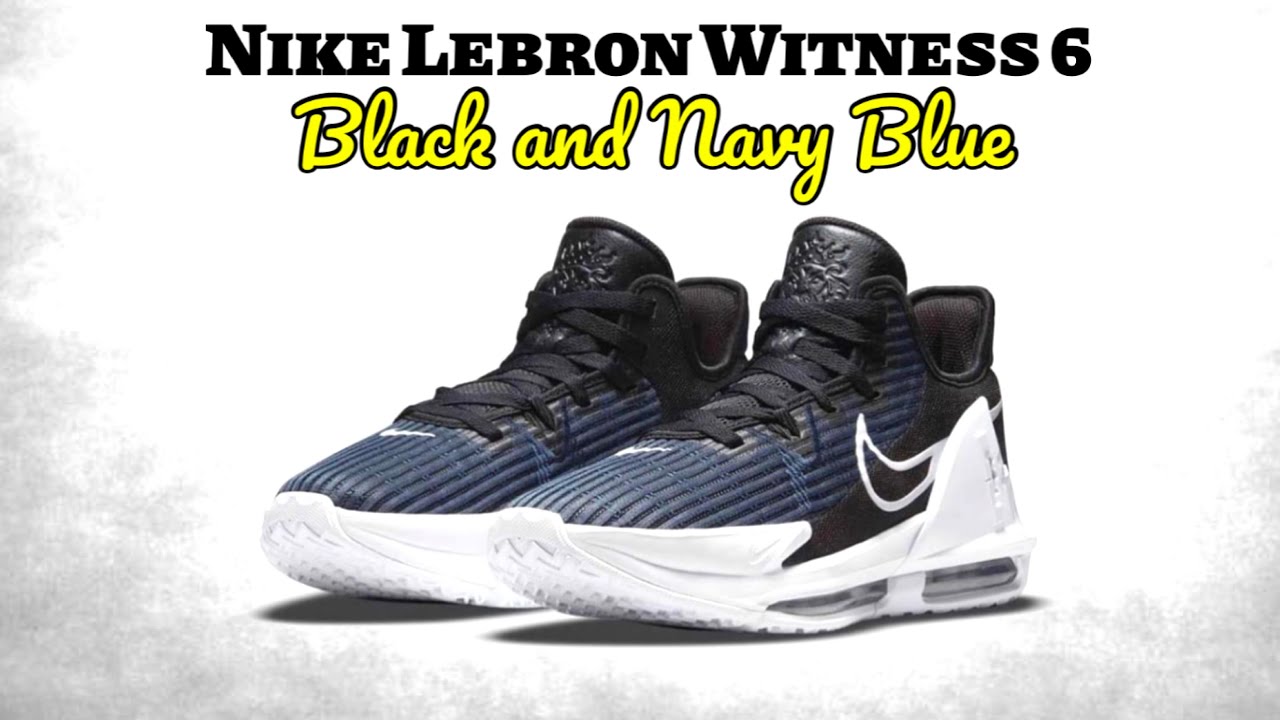 nike lebron navy blue