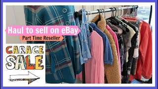 Garage Sale Haul to Sell on eBay | Part Time Reseller