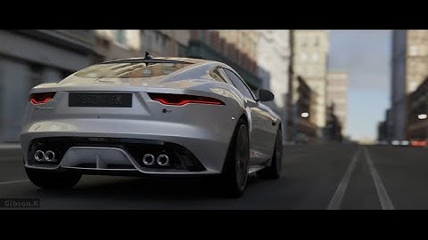 Jaguar F-Type | Blender Car animation| Cycles