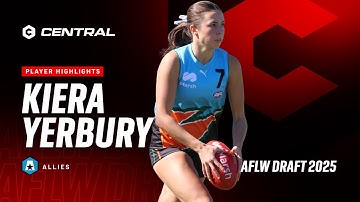 2025 AFLW Draft: Kiera Yerbury Player Highlights