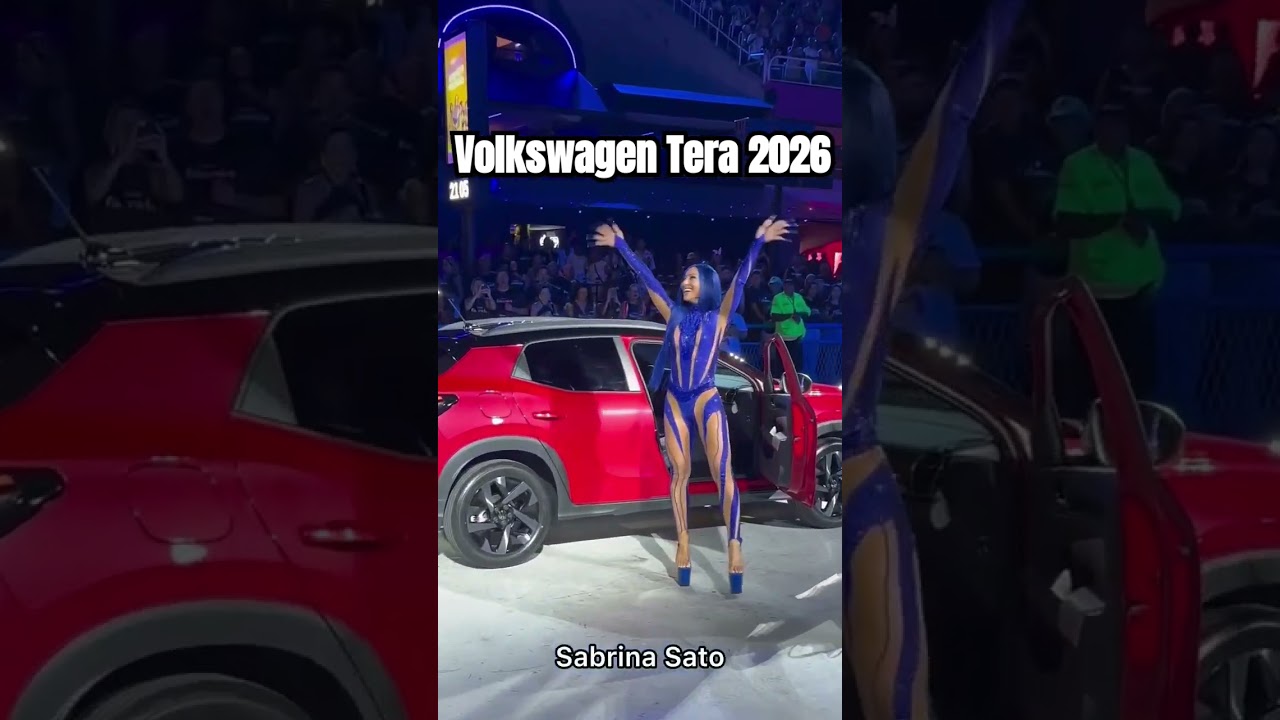 Volkswagen Tera 2026 desfilando no Carnaval