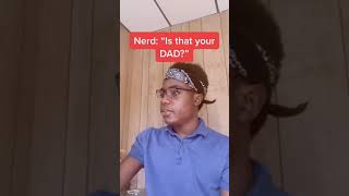 When the bully maĸes fun of the nerd 😂