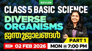 Class 5 Basic Science | Diverse Organisms – ജന്തുജാലങ്ങൾ | Xylem Class 5 Profile