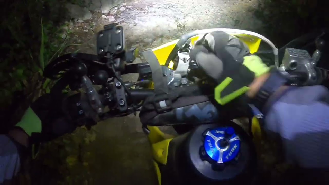 Night Time Dual Sport Ride -Part 1 The Decent.