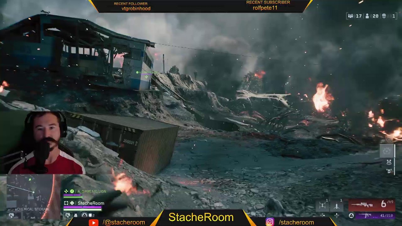 Resident Stache checking in