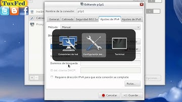 Configurar Ip estatica en GNU/Linux (Fedora, Ubuntu, Debian, CentOS, etc) GNOME