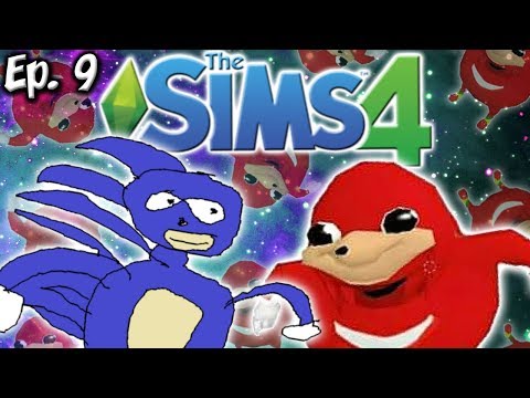 the-adventures-of-sanic-&-ugandan-knuckles-|-the-sims-4:-memes-theme-|-ep.-9