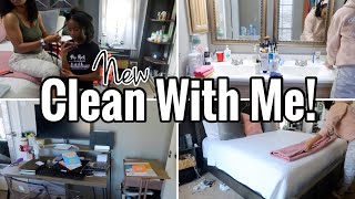 ☀️NEW REAL LIFE CLEAN WITH ME | Messy House | Cleaning Motivation | Single Mom Edition