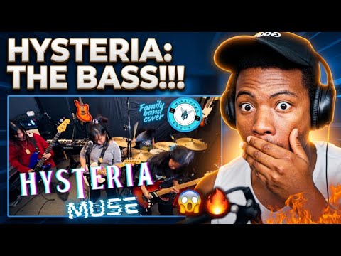 Canadian Reacts to HYSTERIA by Muse | Family Band COVER BLEW ME AWAY 😳🔥 (Missioned Souls)