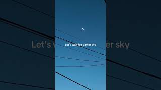 Crescent Moon - Venus