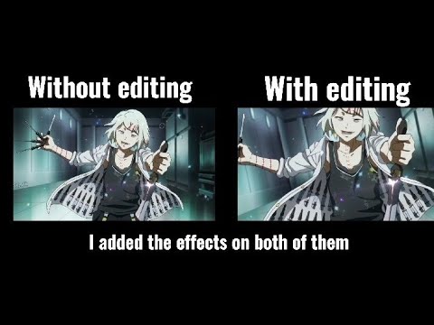 Without editing VS With editing (CapCut)