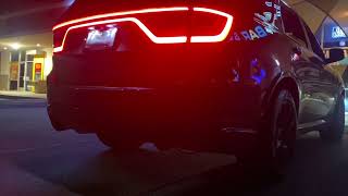 Durango Hellcat: GT Haus Exhaust sound AFE Intake and Launch