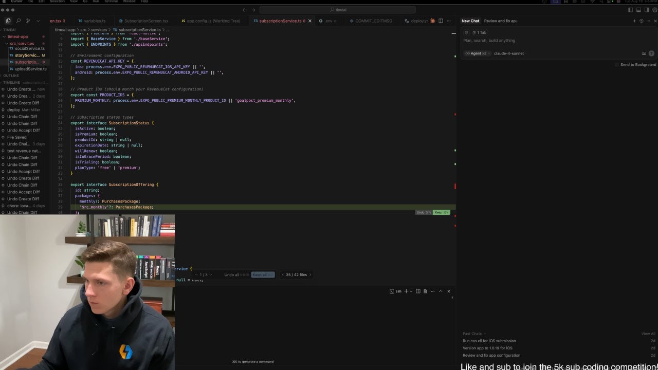 Day 16 – Vibe Coding an App Until I Make $1,000,000 - YouTube