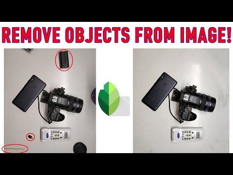 Easily remove objects from Image using Snapseed! #EditWithDJ