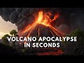 Imagine a world where all active volcanoes explode at once!