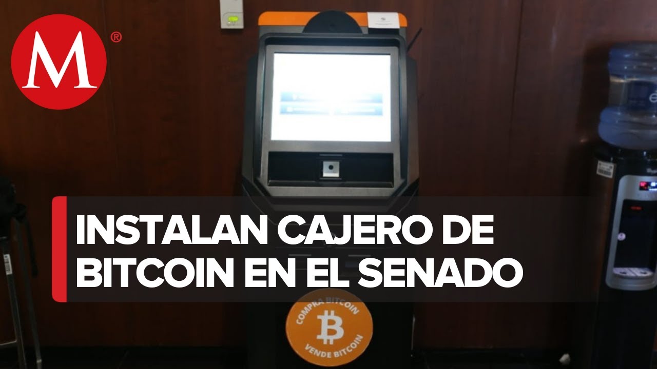 Senado estrena cajero automático de bitcoin; buscan que legisladores se  familiaricen