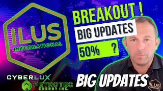 Huge ILUS Stock News - Serious Gains? - Penny stock updates -  Cyberlux - ILUS CYBL RDBX PQEFF