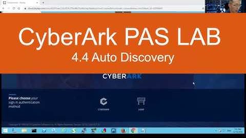 CyberArk PAS Admin Lab-4.4 Accounts Auto Discovery