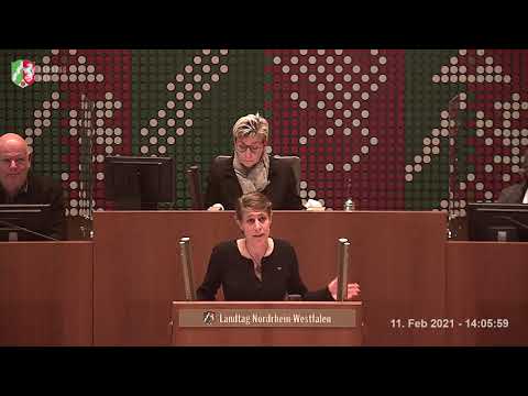 Verena Schäffer in der Unterrichtung nach der MPK