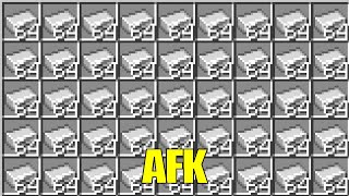 EASIEST Iron Farm in Bedrock 1.21