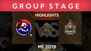 Team gosu vs burmese ghouls mlbb m1 world championship 2019 highlights
| game 1 hd
