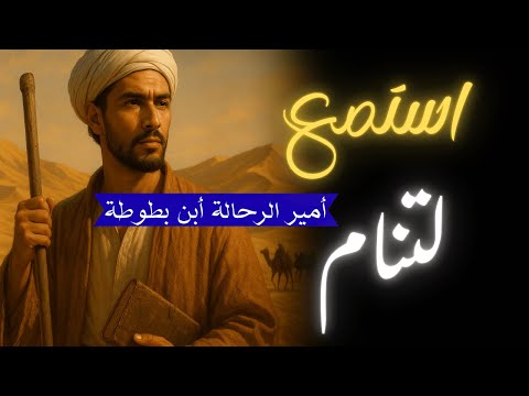 ابن بطوطة أمير الرحالة العرب استمع لتنام بصوت بشري هادىء وليس بصوت ذكاء اصطناعي باهت