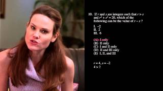 SAT Math Tutorial - Sneaky Plug In 2