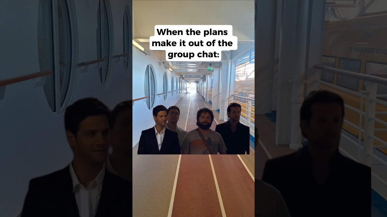 When the plans make it out of the group chat..and onto that cruise! 🤗🚢 #GroupCruise #GroupChat