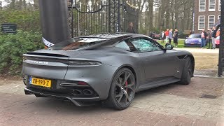 This video features the brand new 2019 aston martin dbs superleggera
driving on road in netherlands. is powered by a 5.2l tw...