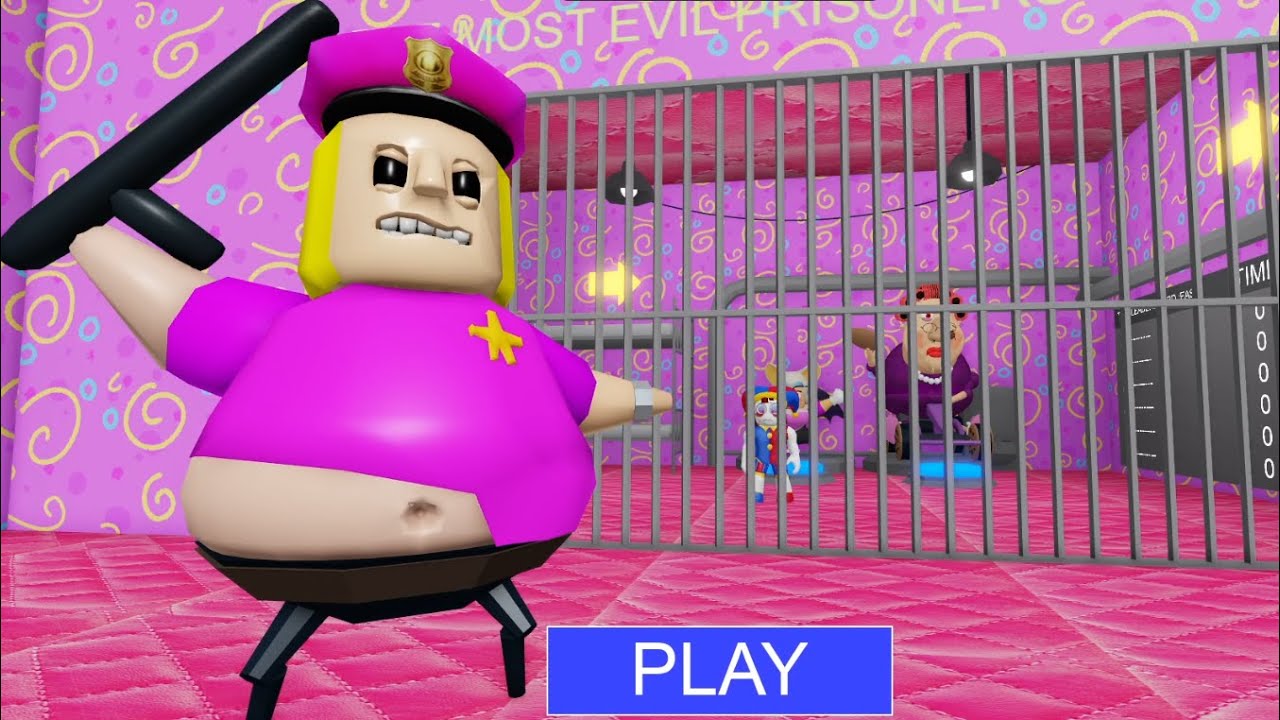 PRINCESS POLICE PRISON RUN! #roblox #scaryobby - YouTube