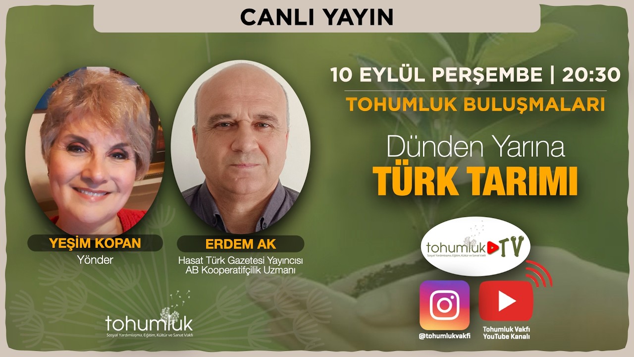 Tohumluk Buluşmaları | Dünden Yarına Türk Tarımı | Tohumluk TV