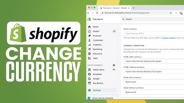 How To Change Shopify Currency (2025) Easy Tutorial