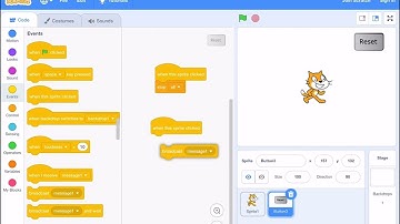 How to make a reset button in scratch