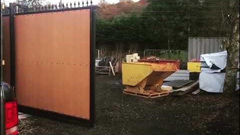 Industrial Composite Sliding Gate