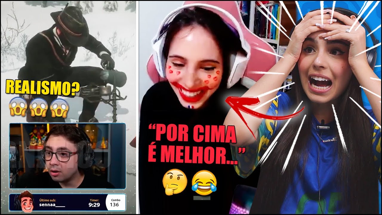 O EXPOSED DA LARISSA, ALANZOKA E O JOGO MAIS REALISTA DO MUNDO - CLIPES (JOVENS REAGEM)