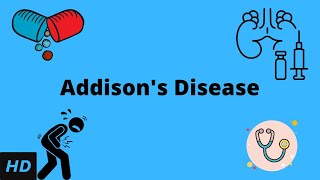 Addison's Disease, Causes, Signs and Symptoms, Diagnosis and Treatment.