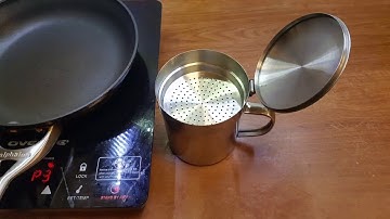 How to Store Bacon Fat? 🐷 Storage Container Bacon grease can with Lid. Keto diet