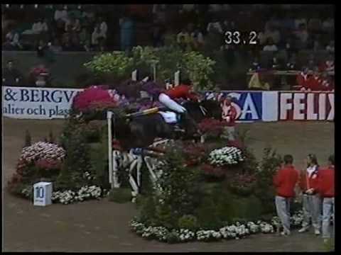 Leslie Burr-Lenehan - Mc Lain - WC Gothenburg 1986 Jump Off