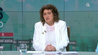 Debate electoral entre os candidatos e candidata á alcaldía de Santiago de Compostela