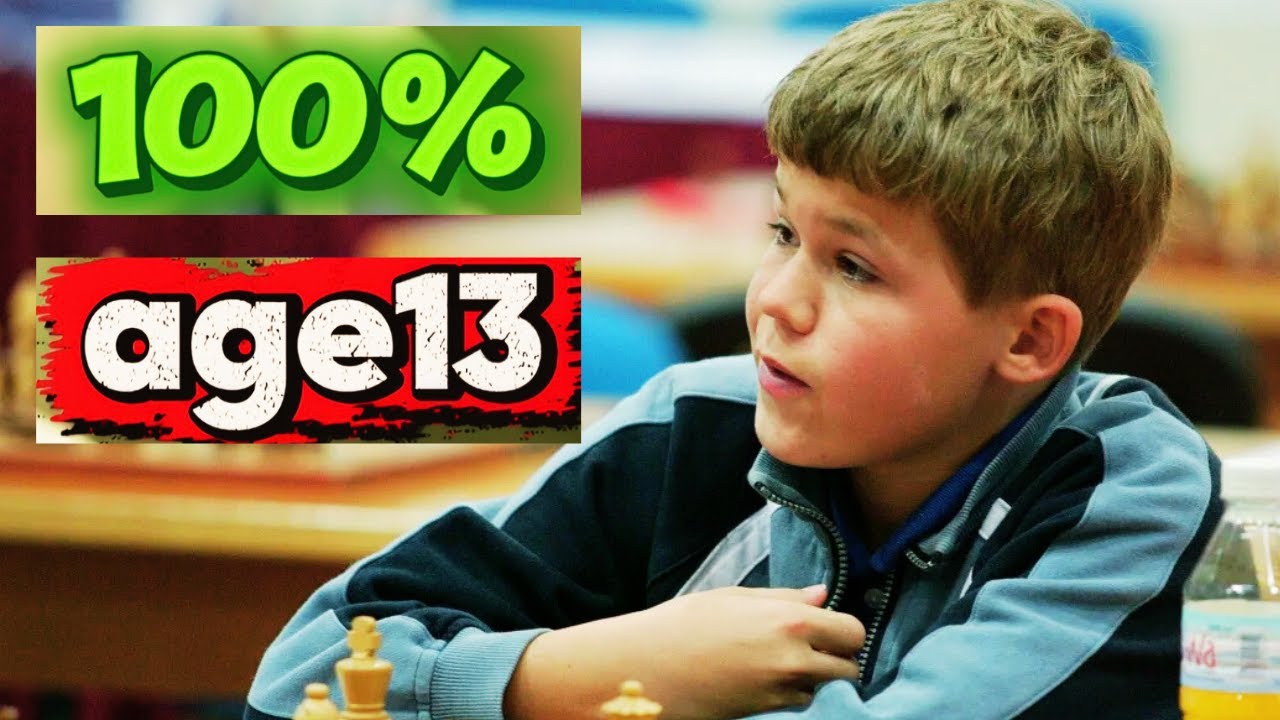 13-Year-Old Magnus Crushed a Grandmaster in 19 Moves! (100% Accuracy