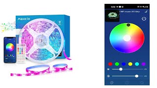 Maxcio Smart Dancing Led Strip Light App Setup & Control screenshot 3