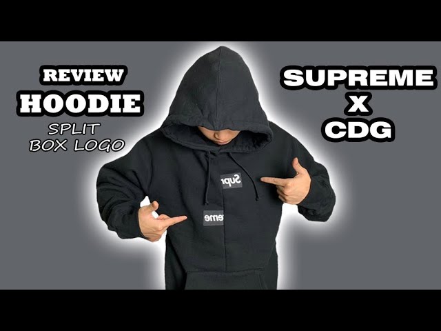 Supreme X Cdg Hoodie Overview - Youtube