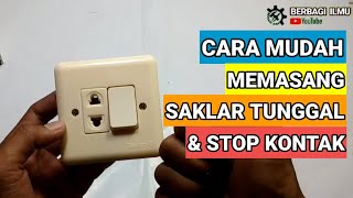 HOW TO INSTALL AN ELECTRICAL OUTLET AND SWITCH
