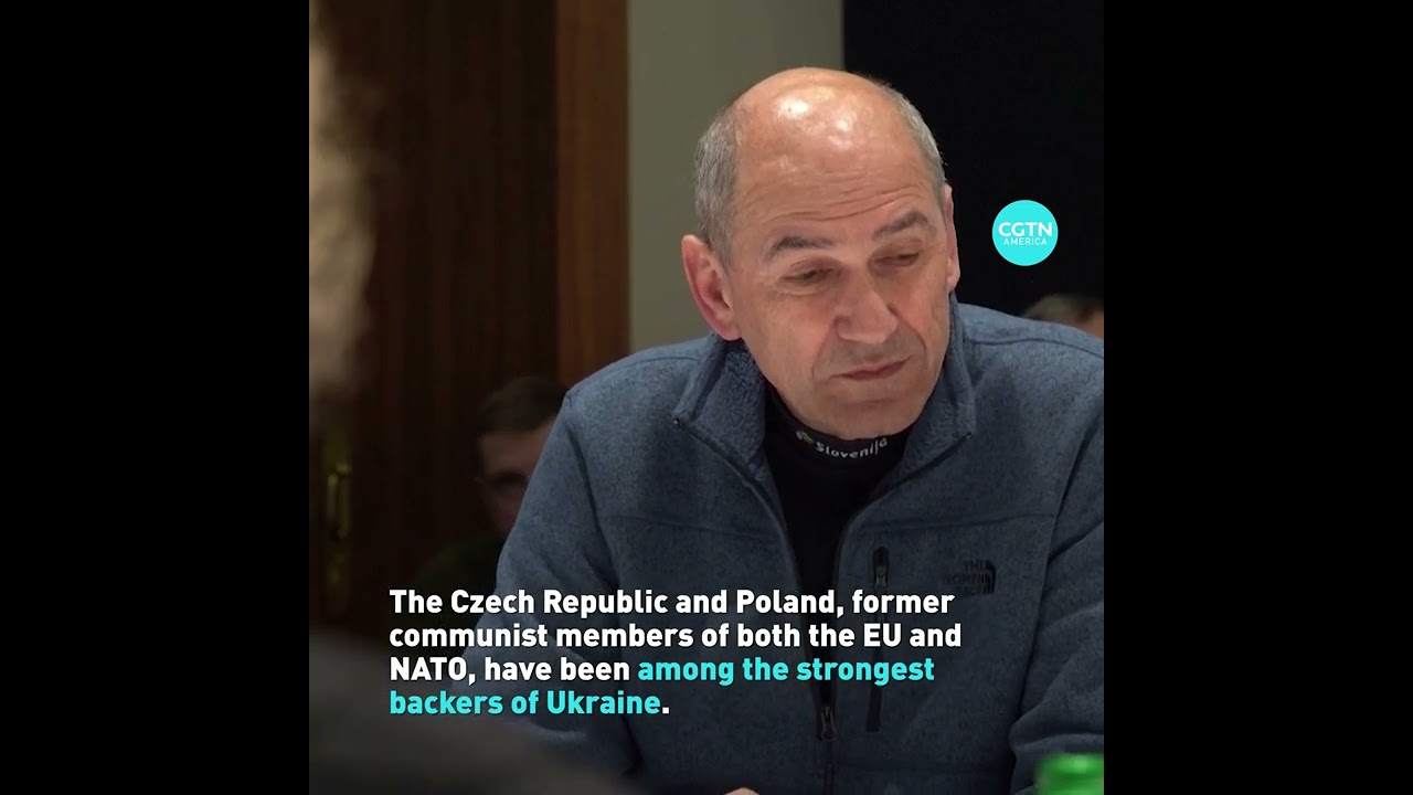 Leaders from EU and NATO countries meet Zelenskyy in Kyiv